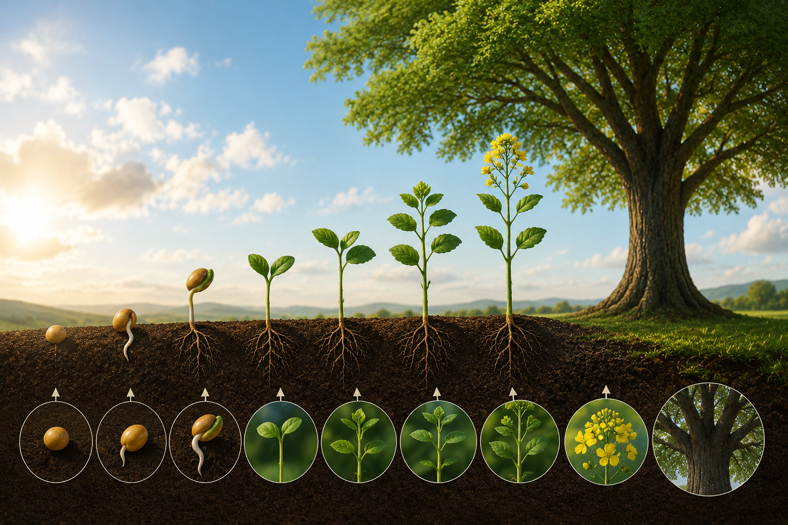 Mustard Seed Growth
